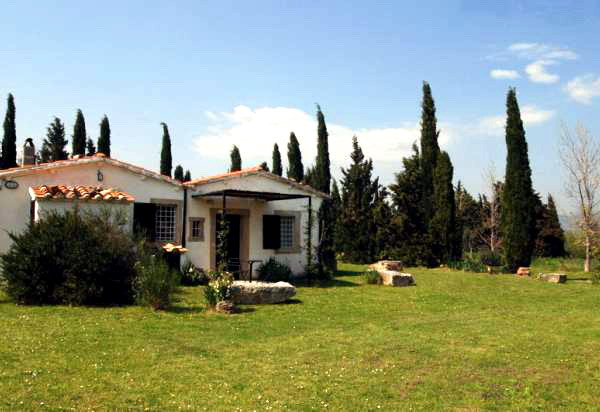 La Carraia vue du jarden